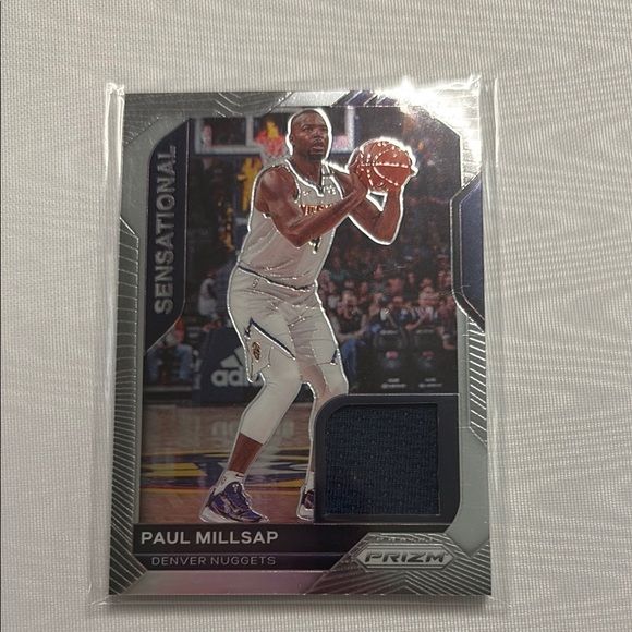 Paul Millsap Sensational Prizm Patch Card - Picture 1 of 3